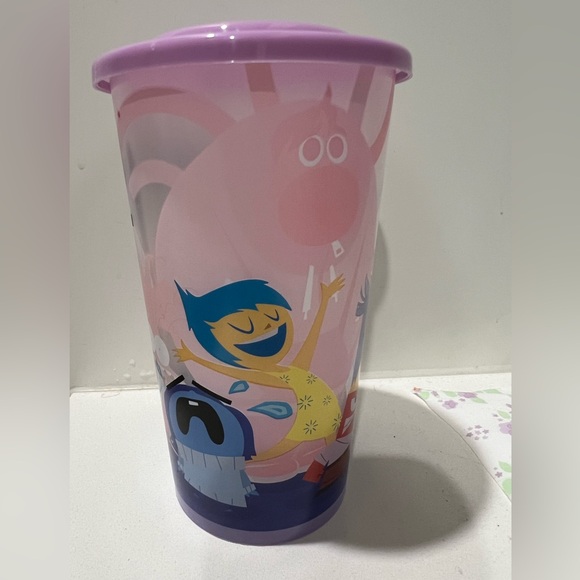 Inside Out Water Bootle Straw Cup 600ml - Picture 2 of 6